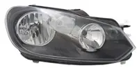 Far dreapta (H15 H7, reglaj electric, cu motoras, fundal negru) VW GOLF VI