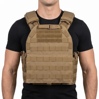 Plate Carrier MOLLE QUICK RELEASE GFC Tactical - TAN