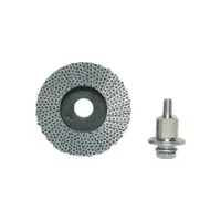 Mini disc lamelar pt. slefuire uscata placi ceramice, Ø50x10mm #60 - BIHUI-AGMF60