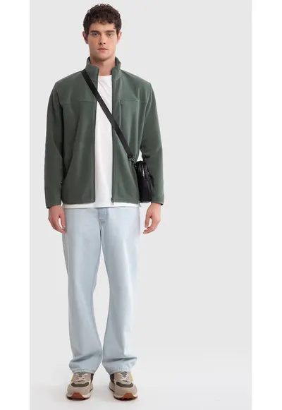 Bluzon din fleece cu fermoar MALKOM 303