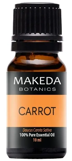 Makeda Botanics Ulei esențial de morcov, grad terapeutic, 10 ml
