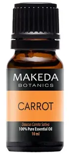 Makeda Botanics Ulei esențial de morcov, grad terapeutic, 10 ml