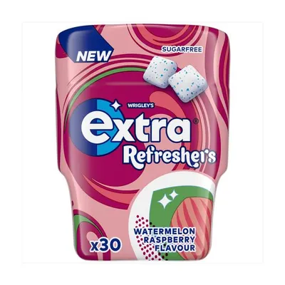Orbit Refresher's Watermelon guma de mestecat cu aroma de pepene rosu, 30 buc, 67 g Engros