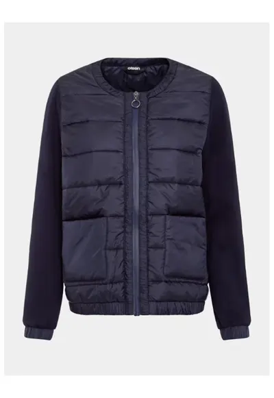 Jacheta bomber dama - 303032586 - Poliester - Bleumarin