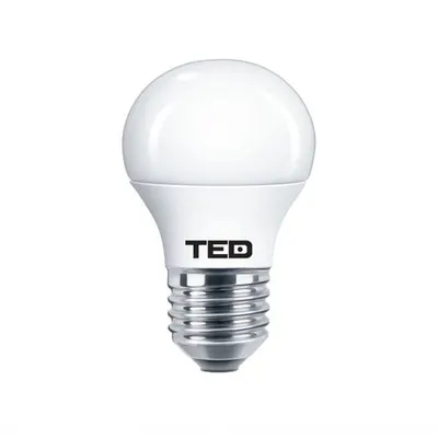 Bec Led E27, 7w 6400k G45 560lm, Ted