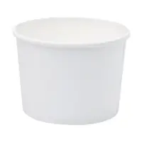 Boluri Biodegradabile, Compostabile PLA Albe, Diametru 115 mm, 480 ml, 25 buc