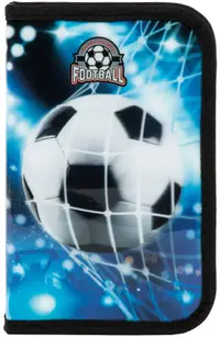 Penar școlar echipat Derform Fotbal 17 - Cu 1 fermoar