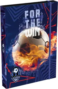 Cutie cu bandă elastică Lizzy Card Top League - Win, A5