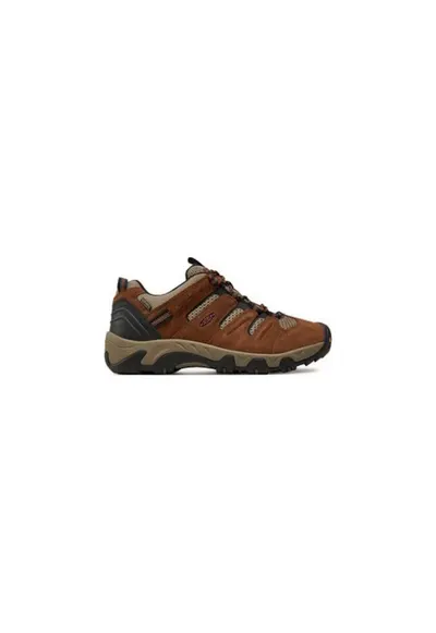 Bocanci trekking barbati 304757839 - Piele naturala - Maro - Maro
