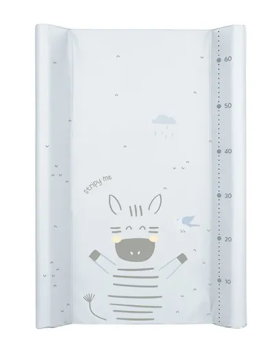 Saltea infasat soft cu suprafata impermeabila KikkaBoo 80x50cm Stripy Friends