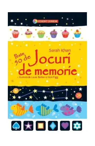 Peste 50 de Jocuri de memorie - Paperback brosat - Sarah Khan