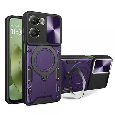 Husa pentru Motorola Moto G06, Techsuit, CamGuard Pro, Mov
