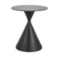 Măsuță auxiliară rotundă cu blat cu aspect de marmură ø 50 cm Joona – Bizzotto
