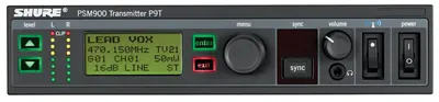 Transmițător wireless Shure - P9T-R21, negru