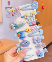 Set 14 Clame Par Multicolore pentru Copii - N7