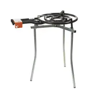 Suport pentru arzator gaz Paella, diametru reglabil 30–60cm, ajustabil pe inaltime