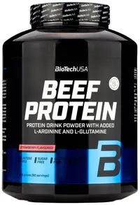 Beef Protein, căpșună, 1816 g, BioTech USA