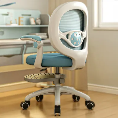 Scaun Reglabil pentru Copii, Model Ergonomic cu Spatar Confortabil, Albastru - Default Title