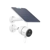 Kit camera supraveghere wireless GSM 4G Reolink Go Ultra G340, 4K, IR 10 m, microfon si difuzor, slot card, vizualizare de pe telefon, acumulator 7800 mAh + panou solar