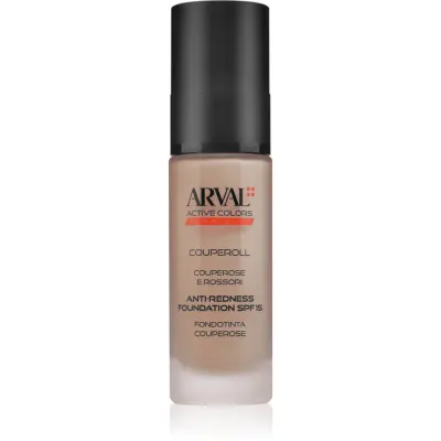 Arval Couperoll Anti-redness foundation SPF15 acoperire make-up SPF 15 03 Dark Beige 30 ml