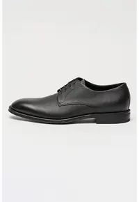 Pantofi Derby de piele Derek - Negru