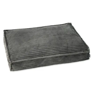Saltea gri închis pentru câini 90x60 cm Dog Fantasy Stripe – Plaček Pet Products