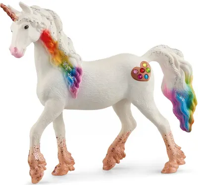 Figurina Schleich Bayala - Unicorn inima colorata - iapa