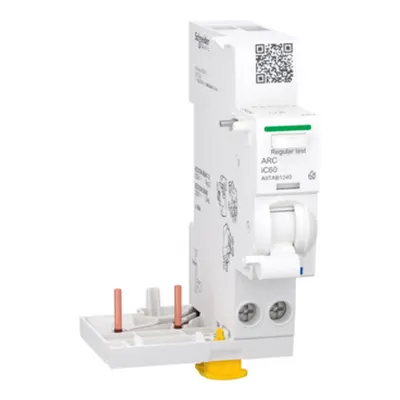 Acti9 AFDD, Bloc auxiliar detectie arc electric, 40A, pentru iC60 2P