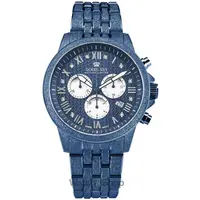 Ceas Louis XVI Louis XVI LXVI3680 Mens Watch Aramis Frosted 2.0 Diamond Chronograph 43mm 5ATM
