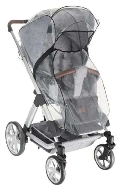 Husă de ploaie cu fermoar pentru cărucior Reer - Classic +, universal
