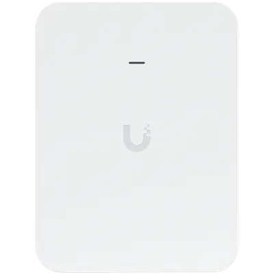 Ubiquiti U7-Pro-Wall mounted WiFi 7 AP with 6 spatial streams and 6 GHz support tailored for home builders with seamless install