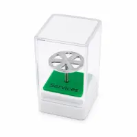 Cap Freza Disc Metalic Pedichiura 25 mm Pododisc L – Model Inima, Otel Inoxidabil