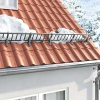 vidaXL Apărătoare de zăpadă pentru acoperiș Antracit Oțel