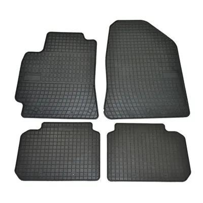 Set covorase auto din cauciuc Hyundai Elantra 6 2015-2020, presuri FROGUM, negre, 4 buc.