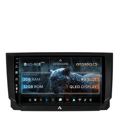Navigatie Seat Ibiza Arona (2017-2021), Android, E-Octacore 2GB RAM + 32GB ROM, 9 Inch - AD-BGE9002+AD-BGRKIT045