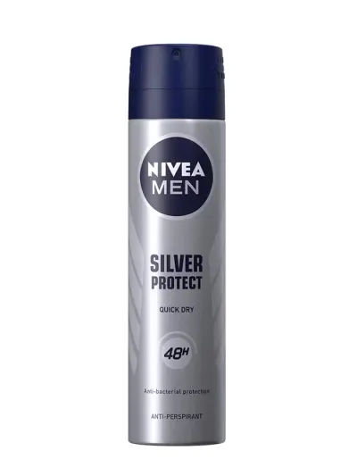 Nivea Spray deodorant barbati 200 ml Silver Protect