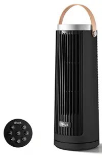 Ventilator tip turn Levoit - Windi Mini, LTF-F132-BEUR, 7.5W, 5 trepte, negru
