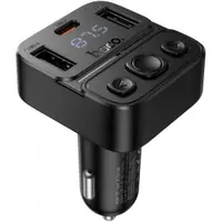 Modulator FM Bluetooth HOCO E87, 2 x USB-A - 1 x USB-C