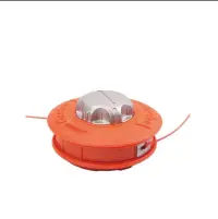 Cap mosor pentru motocoasa Altai CMP0841, tambur cu buton din aluminiu si rulment, sistem semiautomat, portocaliu