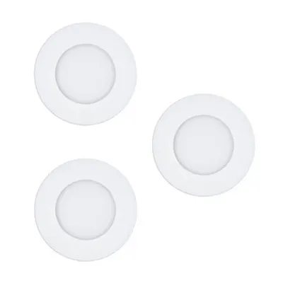 Fueva-C Set 3x3W BLUETOOTH/RGBW Ø85, white