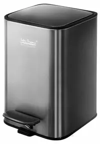 Coș de gunoi Inter Ceramic - FR Line, 3 l, Metallic Gun Grey