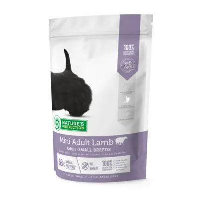 NATURES PROTECTION Mini Adult, XS-S, Miel, hrană uscată câini, 2kg