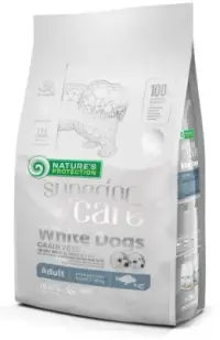 Nature's Protection Superior Care White Dogs Grain Free White Fish Adult Small&amp;Mini Breeds 1,5 kg