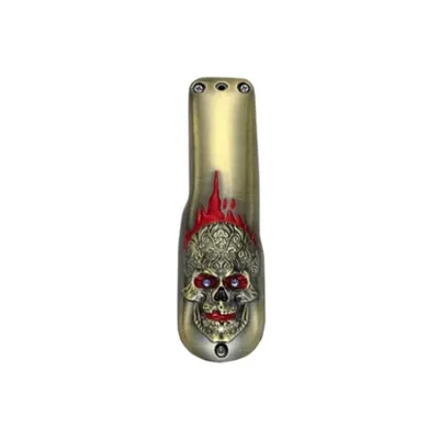 Carcasa metalica 3D Skull - Bronz