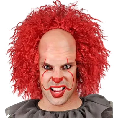 Peruca creepy clown vintage