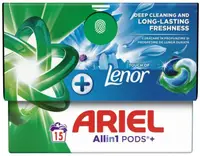 Capsule de rufe Ariel - Touch Of Lenor, All in One Pods, 15 spălări