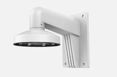 Suport de montaj pe perete pentru camere dome Hikvision DS-1473ZJ-135, material aliaj de aluminiu, dimensiuni: Ø 136 mm × 183.5