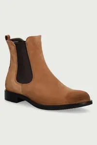 Ecco ghete scurte pentru femei din nubuck Sartorelle 25