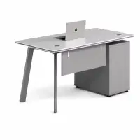 Birou Serenity cu dulap lateral - dimensiuni 1400*700*750 mm