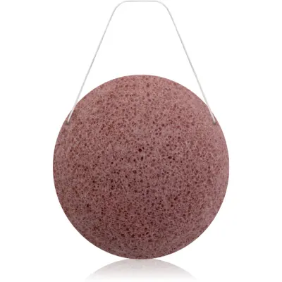 Luvia Cosmetics Konjac Sponge Red Clay burete konjac perfecta pentru curatare 3 buc